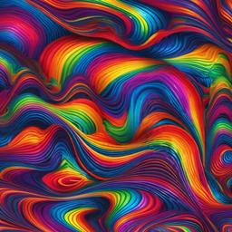 Rainbow Background Wallpaper - rainbow trippy background  