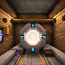 cryogenic freezing chamber for time-travel experiments - minecraft house design ideas 