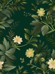 Dark Green Flower Wallpaper  ,mobile iphone background wallpaper