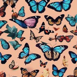 Butterfly Background Wallpaper - aesthetic butterfly wallpaper vsco  