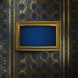 background blue gold  