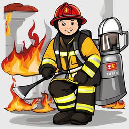 Fireman  clipart