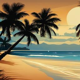 Beach Background Wallpaper - scarface beach background  