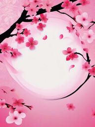 Pink Wallpaper iPhone - Cherry Blossom Serenity wallpaper, abstract art style, patterns, intricate