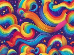 Rainbow Background Cute  