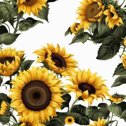 Sunflower Background Wallpaper - black wallpaper with sunflower  