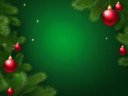 Green Background Christmas  