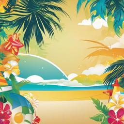 Party Background Wallpaper - beach party flyer background  