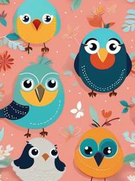 Cute Bird Wallpaper - Cheerful birds in cute styles  ,mobile iphone background wallpaper