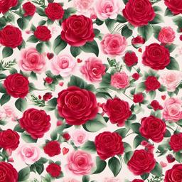 Valentine Background Wallpaper - valentine's day flower background  