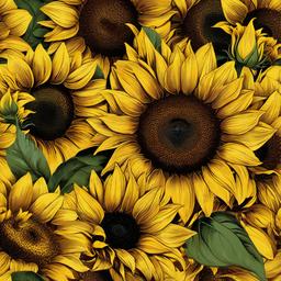 Sunflower Background Wallpaper - small sunflower background  
