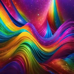 Rainbow Background Wallpaper - multicolor glitter background  