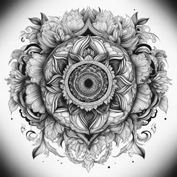 quote tattoos black and white design 