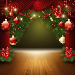 Christmas Background Wallpaper - christmas stage backdrop ideas  