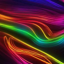 Rainbow Background Wallpaper - rainbow neon light wallpaper  