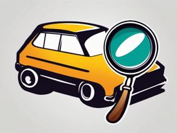 Search clipart - Magnifying glass symbolizing search and discovery,  color clipart, vector art