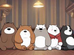 we bare bears cute wallpaper  ,desktop background wallpaper