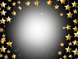 Black Background With Gold Stars - Classic black with elegant gold stars.  background wallpaper