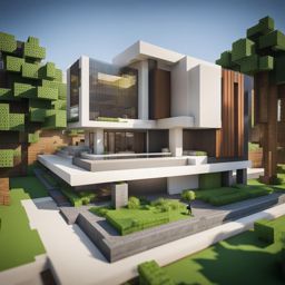 3d printing factory producing cutting-edge creations - minecraft house design ideas 