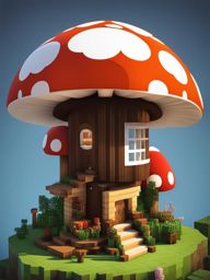 adorable mushroom-shaped dwelling - minecraft house design ideas minecraft block style