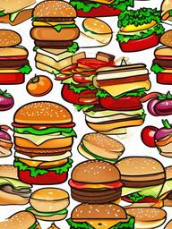 Hamburger  clipart