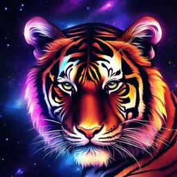 Galaxy Background Wallpaper - tiger galaxy wallpaper  