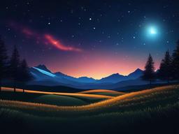 Night Star Sky Background  ,desktop background wallpaper