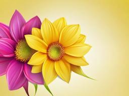 Flower Background Wallpaper - yellow background flower  