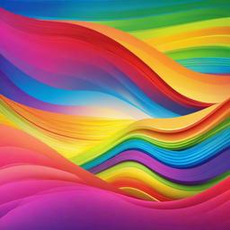 Rainbow Background Wallpaper - summer rainbow background  
