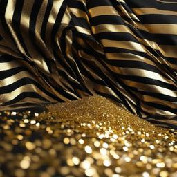 Glitter background - gold and black glitter background  