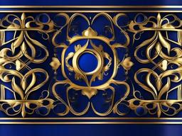 Royal Blue Gold Background - Deep royal blue and luxurious gold combination.  background wallpaper