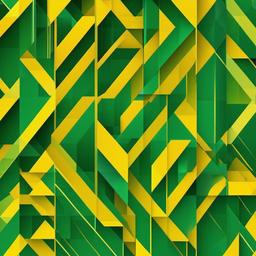 Geometric Background - yellow and green geometric wallpaper  