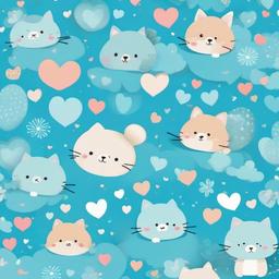 blue cute wallpaper  