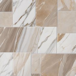 Marble-look porcelain tile scheme top view, product photoshoot realistic background, hyper detail, high resolution