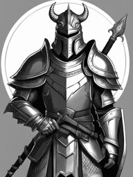 dragonborn paladin of the platinum order - sketch a noble dragonborn paladin of the platinum order, sworn to protect the realm from evil. 