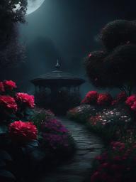 Dark Garden Wallpaper  ,mobile iphone background wallpaper