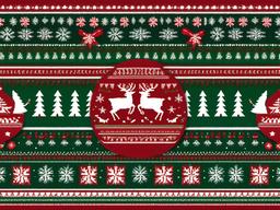 Ugly Christmas Sweater Background  