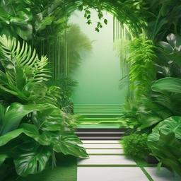 greenery aesthetic background  background