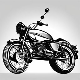 bike clipart black and white 