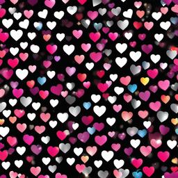 Heart Background Wallpaper - love heart with black background  