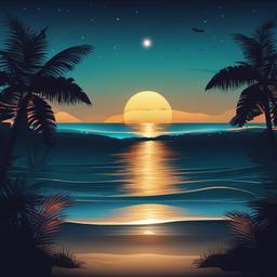 Beach background - beach night background  