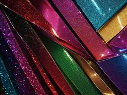 Multicolor Glitter Wallpaper  