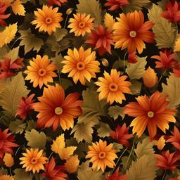 Fall Background Wallpaper - fall flowers screensavers  