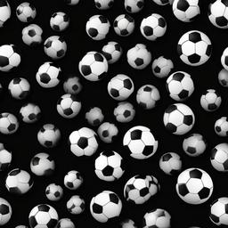 Football Background Wallpaper - soccer ball black background  