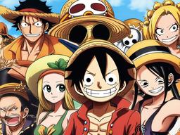 One Piece Cute Wallpaper - One Piece characters in cute style  ,desktop background wallpaper