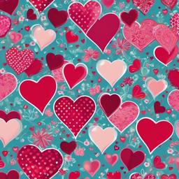 Heart Background Wallpaper - pretty heart wallpaper  