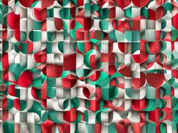 Christmas Abstract Wallpaper  