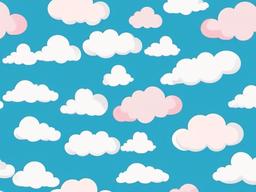 Cute Cloud Wallpaper - Fluffy clouds in cute styles  ,desktop background wallpaper