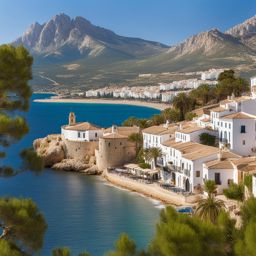 hidden charms of altea - paint the hidden charms of altea on the costa blanca, with its white-washed buildings and mediterranean views. 