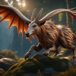 Mythical creatures from world folklore come to life in Unreal Engine v5 8k resolution, fantasy concept art, dynamic lighting, hyper and intricately detailed, deep liquid effects color